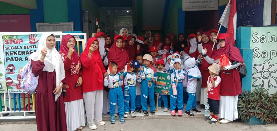 Semarak HUT RI ke-79, SPS TAAM AL JAMAL Gelar Pawai & Lomba Meriah!